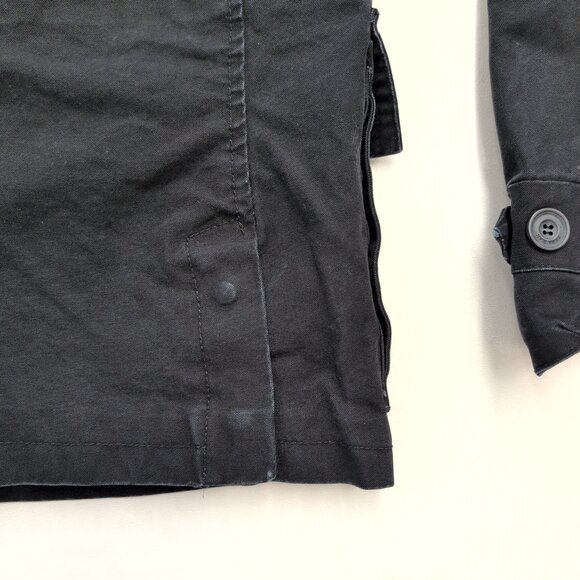 Zara‎ Man Black Military Canvas Jacket - Size L - Picture 9 of 12